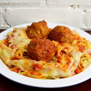 Meatball Parmigiana Entree