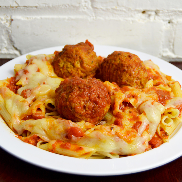 Meatball Parmigiana Entree