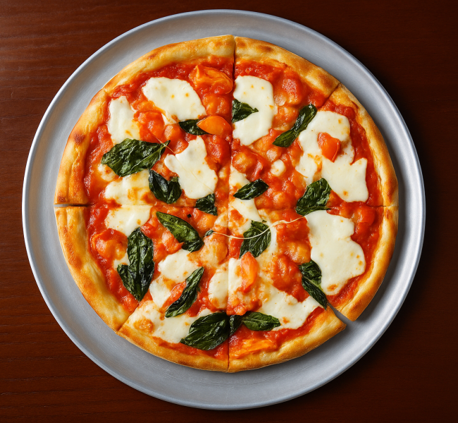 20250514_2230_Pizza Margarita Apetitosa_remix_01jv8wc50neydav1925wjkez5c